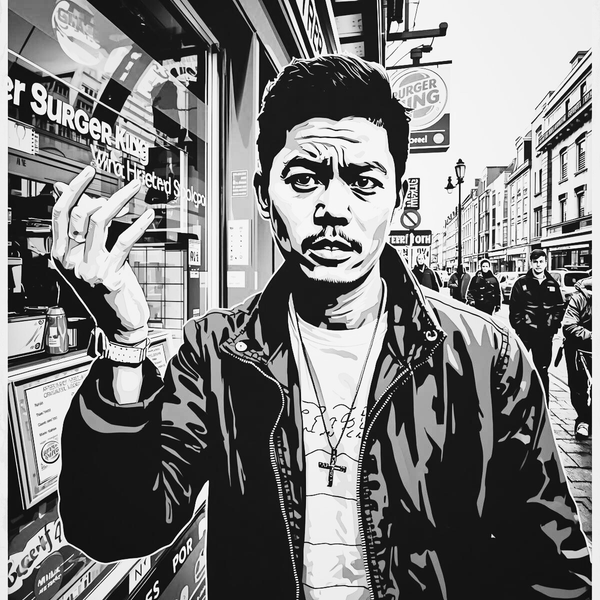 バーガーキング英会話入門。