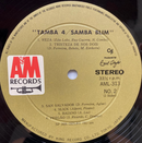 【ブラジリアン・ジャズの洗練】 TAMBA 4（タンバ・フォー） / SAMBA BLIM（A&M / AML-313 / Japan Press）