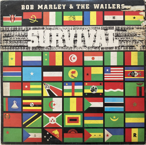 UK盤【闘う魂のグルーヴ】BOB MARLEY & THE WAILERS / SURVIVAL / ISLAND / ILPS9542 / LP