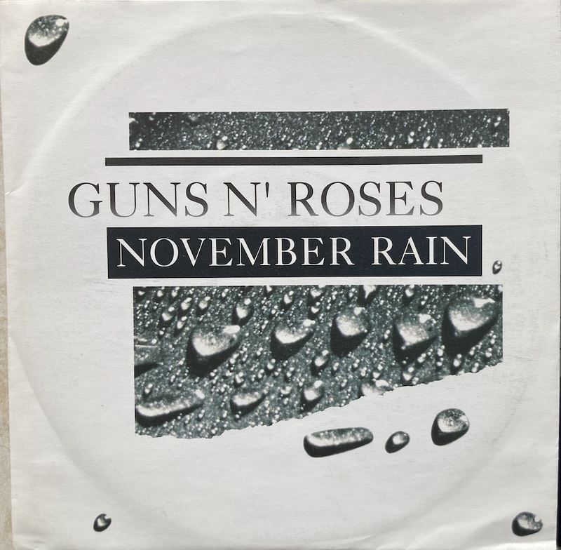 【壮大なバラードの世界】 GUNS N' ROSES / NOVEMBER RAIN / GEFFEN / GES19067 / EP