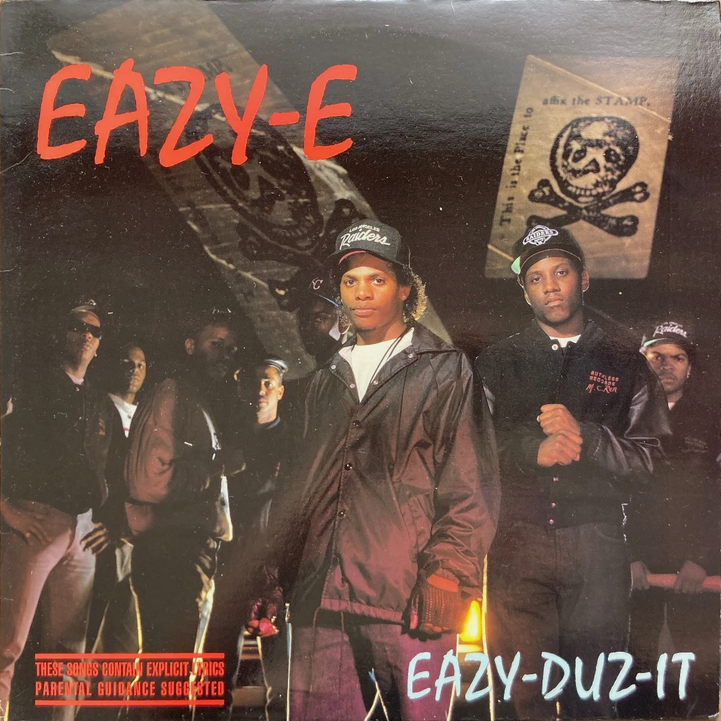 【西海岸ヒップホップの原点】Eazy-E – Eazy-Duz-It / Ruthless Records SL 57100 (US Original / 1988)