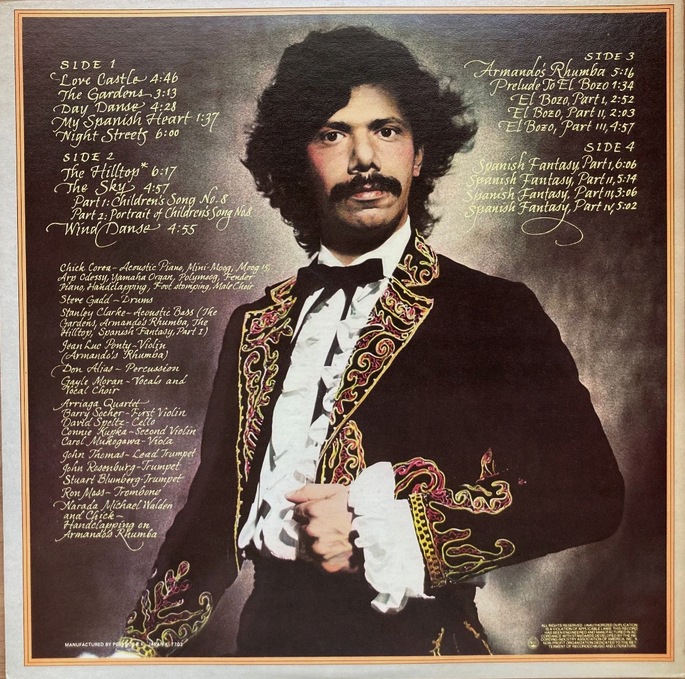 【ラテンの情熱とジャズの金字塔的一枚】Chick Corea / My Spanish Heart（Polydor / MPZ 8103/4 / Japan Press / 2LP）