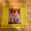THE RONNETTES GREATEST RECORDINGS Vol.2