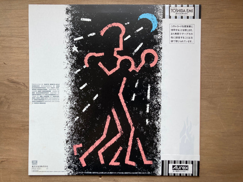 DAVID BOWIE (VINYL RECORD LP 1983) LET'S DANCE, EYS-81580, EX CONDITION W/OBI1