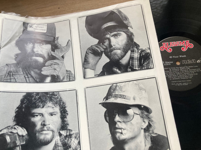 Alabama 40 Hour Week 12" LP Record Album 1985 RCA AHL1-53392