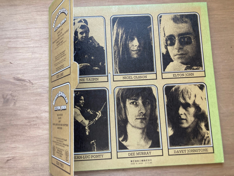 ELTON JOHN HONKY CHATEAU DJM IFP-80566 with OBI Japan LP Red Vinyl1