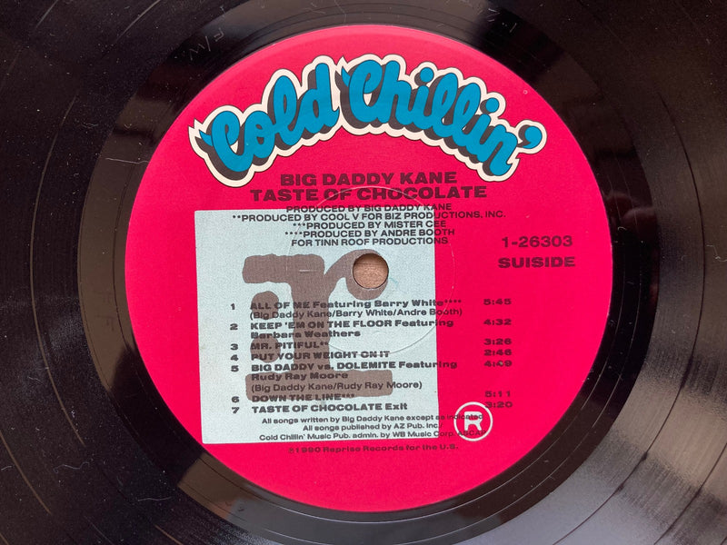 Big Daddy Kane - Taste Of Chocolate '90 LP US ORG2