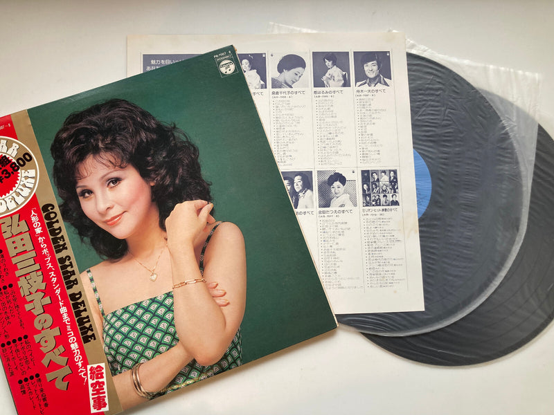 JAPAN 1ST ORG MIEKO HIROTA FUNK SOUL JAZZ VOCAL LP COLUMBIA PB-7007/08 VINYL EX2