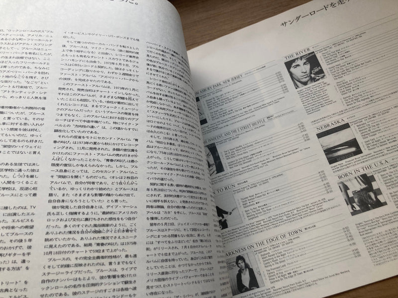 Bruce Springsteen – Live/1975-85 Japan LP OBI VINYL 75AP 3300-4 5LPs BOX SET4