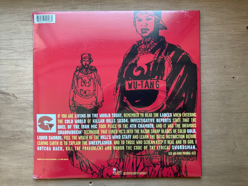 Genius / GZA ‎– Liquid Swords  2 × Vinyl, LP, Album, Reissue  2015  Sealded1