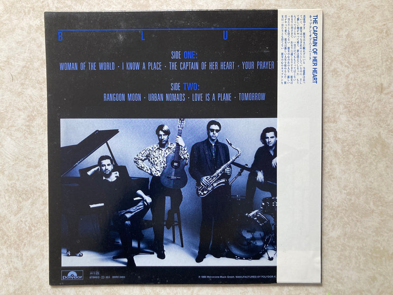 DOUBLE BLUE POLYDOR 28MM0483 Japan OBI INSERT VINYL LP1