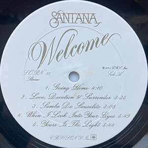 SANTANA / WELCOME / COLUMBIA /