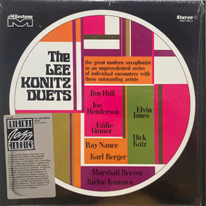 THE LEE KONITZ DUETS / SAME / MILESTONE / MSP9013