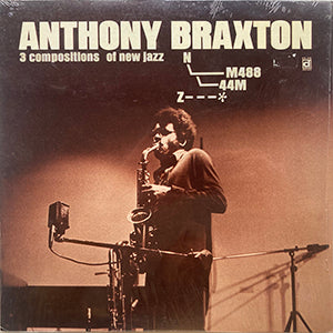 ANTHONY BRAXTON / 3 COMPOSITIONS OF NEW JAZZ / DELMARK / DS415