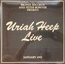 【ライブの熱気】 URIAH HEEP / LIVE JANUARY 1973（BRONZE / ISLD1）