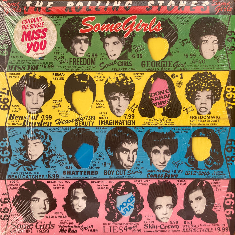 【ロックンロールの象徴・シュリンク】 THE ROLLING STONES / SAME GIRLS（COC 39108）