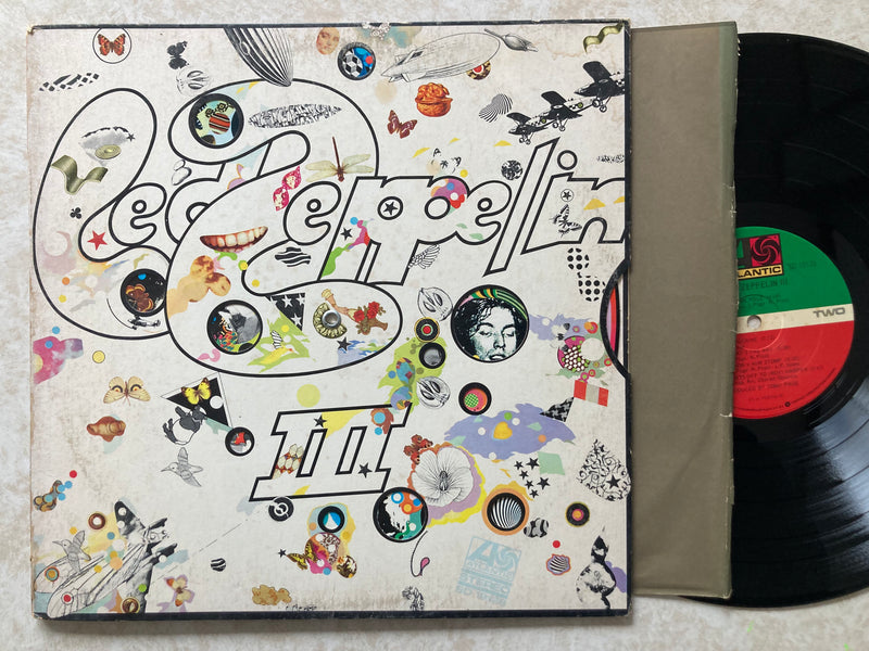 【叙情と力強さの融合】 LED ZEPPELIN / III / ATLANTIC / SD18128 / LP