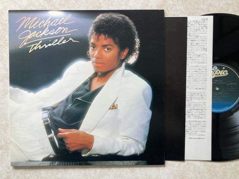 【全世界を席巻した傑作】 MICHAEL JACKSON / THRILLER / EPIC SONY / 25 3P-399 / LP