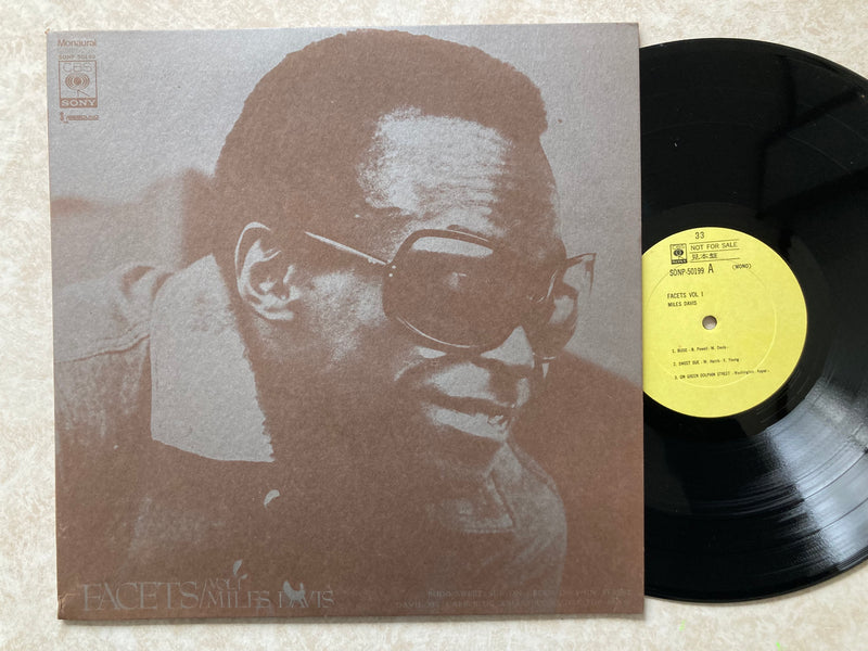 【ジャズの探求】 MILES DAVIS / FACETS / CBS SONY / SONP 50199 / LP