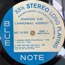 【マイルスと交差した、ブルーノート永遠の名盤】 Cannonball Adderley – Somethin’ Else （Blue Note / BST 84595 / LP）