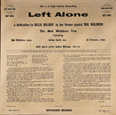 MAL WALDRON / LEFT ALONE